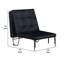 Chaise futon à dossier touffeté simple ou plus petite Arnott