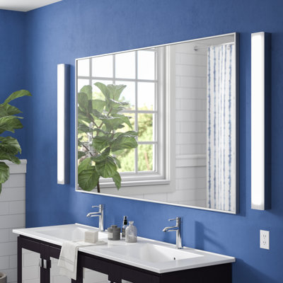 Miroir de salle de bain moderne et contemporain Hurtsboro