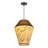 1-Light Pendant Light Cone With Pattern-1512207693