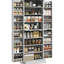 Armoire de rangement de 65 po avec porte et étagère HOMcom