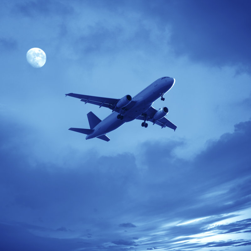 Airplane by Imagedepotpro - Wrapped Canvas Print, 51cm H x 51cm W