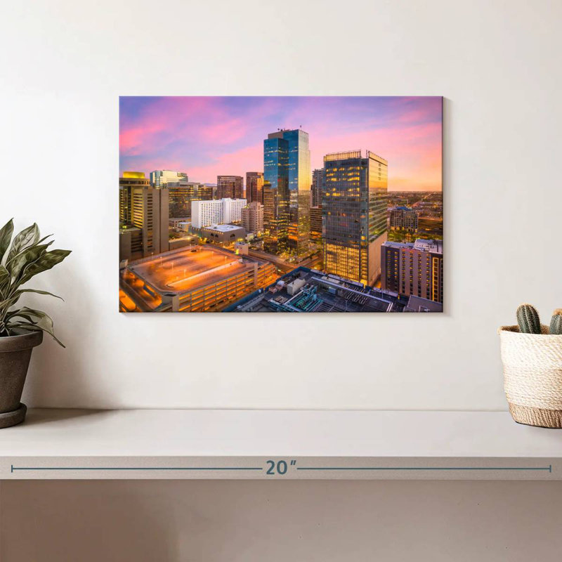 Ravi Phoenix Cityscape, H 8 po x l 12 po