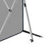 Tuyau droit en alliage d'aluminium pour bateau à rames à 4 arcs - Accessoire de remplacement marin pour l'aviron et la voile, tuyau en alliage d'aluminium fixé à droite, 4 arcs