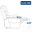 Fauteuil inclinable électrique Chenille-57412107