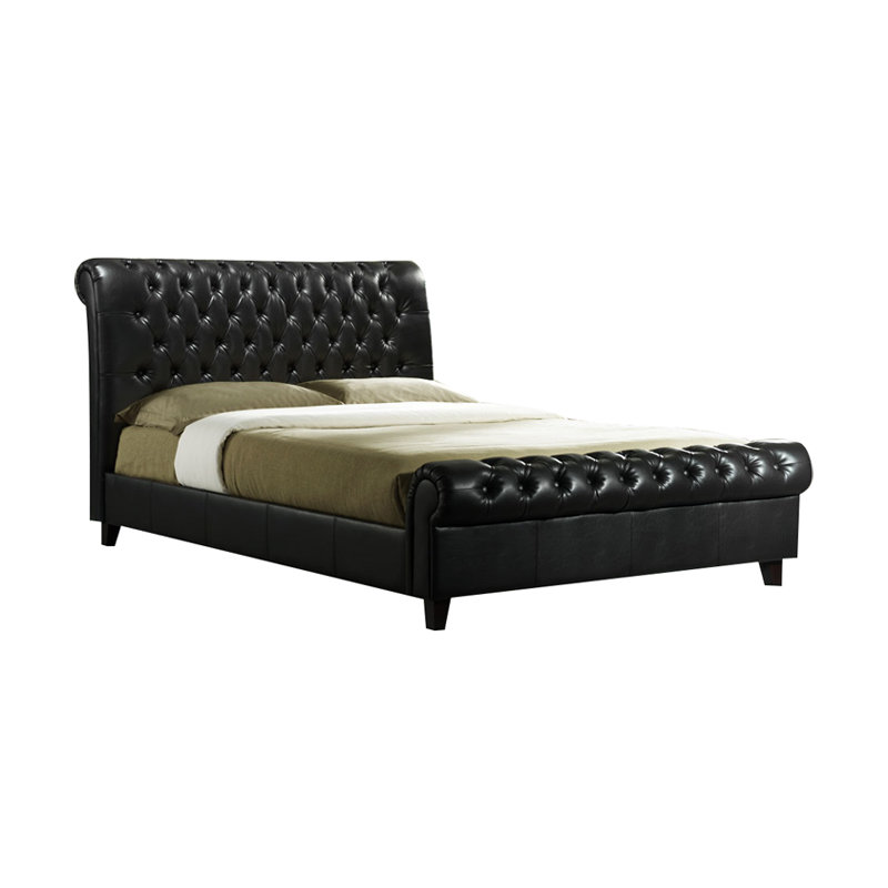 Upholstered Bed, Kingsize (5'), Brown
