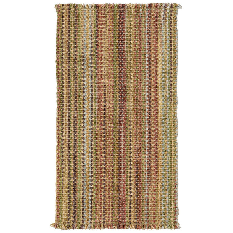 Porcupine Mountains Wool Indoor Rug, Vertical Stripe Rectangle 8' x 11'