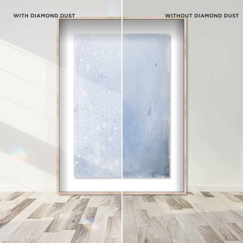 Calm Waters I Print by Oliver Gal, 17.5"H x 25.5"W, Natural Oak Shadowbox