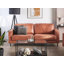Kinard 3 Seater Faux Leather Sofa
