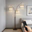 Lampe sur pied 80 po à 3 lumières à intensité variable de 3 couleurs à température variable avec télécommande-273687189-290191603-275965013