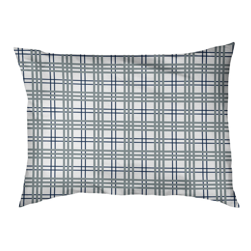 Coussin d’extérieur de luxe Chicago football, Petit (l 28 po x p 18 po x p 4 po), White/Royal Blue/Silver Green