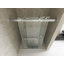 Porte de douche coulissante double sans cadre à fermeture en douceur, verre trempé épais de première qualité et revêtement facile à nettoyer en chrome