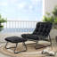 Ensemble de chaises longues inclinables 2 pièces pour l'intérieur et l'extérieur avec repose-pieds, fauteuil inclinable rembourré et rembourré avec repose-pieds, meubles de patio modernes pour porche, balcon, cour et bord de piscine-1366356540