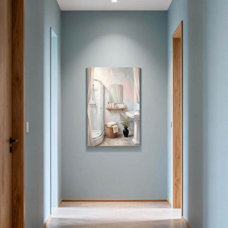 Salle de bain et de salle de bain, H 40 po x l 28 po