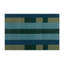 Tapis d'intérieur et d'extérieur à carreaux bleu-885038662