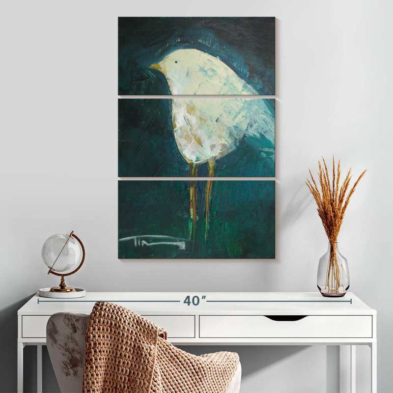 Brampt Waiting Bird, 32" H x 20" W