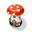 Mushroom House Decorative Garden Stool