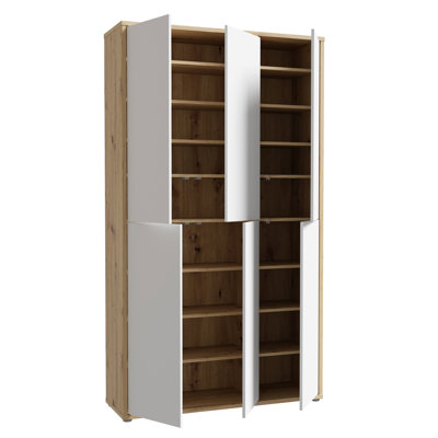 32 Pair Shoe Storage Cabinet