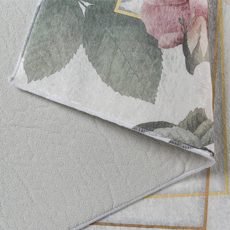 Caimas Floral Area Rug, Rectangle 160 x 230cm
