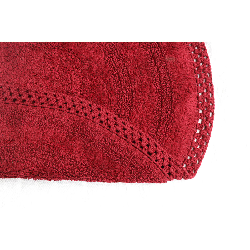 Tapis pour salle de bain Adiraica, Vin rouge
