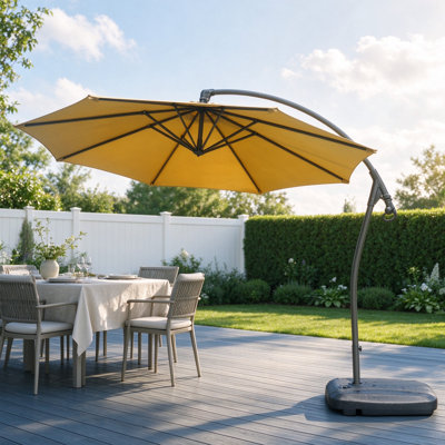 Parasol en porte-à-faux 10 pi Hemmer