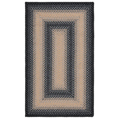 Tapis d'intérieur / extérieur géométrique tissé à la main Georgina