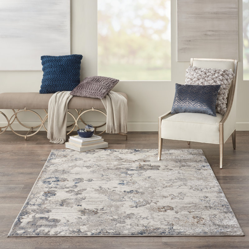 Tapis ivoire Zumbrota, Rectangle 8 pi 10 po x 11 pi 10 po