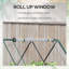 Thalia Modern Raised Garden Bed With Greenhouse, Steel Construction, Roll-Up Window.