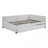 Full Size Linen Upholstered Daybed With Twin Trundle-1275170510-1275170483