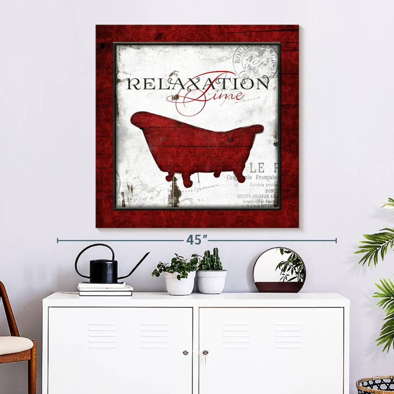 Kerrick Crimson Relaxation Time, H 33 po x l 33 po