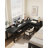 Black Solid Wood L-Shaped Desk with Drawers-1120158853