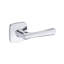 Wyndcliff Passage Lever with Soft Square Rose in Venetian Bronze-1043385445