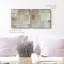 Vanilla Set High-Gloss Frameless Acrylic Glass Wall Art Abstract Print by Oliver Gal, Ready to Hang, 12 x 12-181855719-181855715