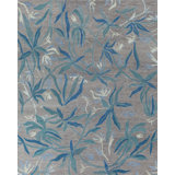 Contemporary Floral Area Rug