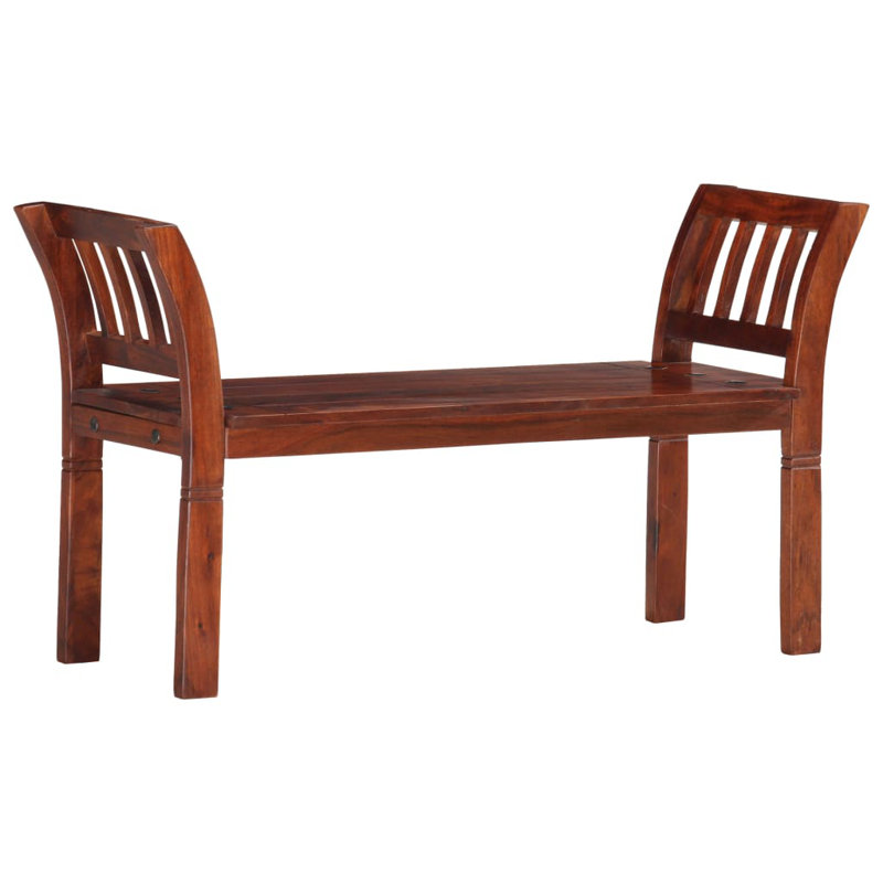  Bench 43.7 " Solid Acacia Wood