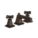 Malvina Widespread Bathroom Faucet with Drain Assembly