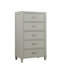 Commode 5 tiroirs Elidi Grey