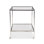 Maitland Smith Glass End Table