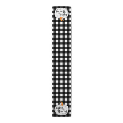Shropshire Happy Haunting Buffalo Check Table Runner