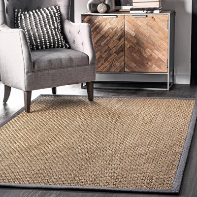 Tapis intérieur / extérieur gris foncé Belz