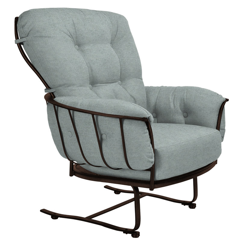 Monterra Outdoor Lounge Chair, Copper Creek, Adena Shale
