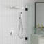 Système de douche à pluie à pression équilibrée 10 "avec douchette à main-113914484
