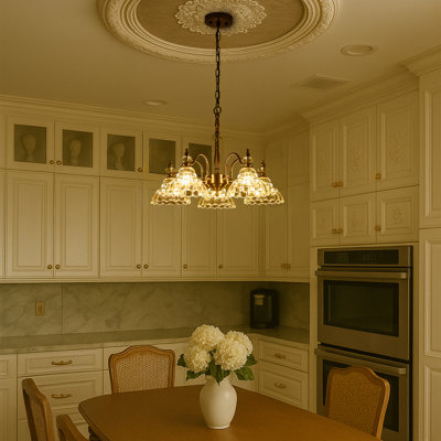5 Light Crystal Chandelier