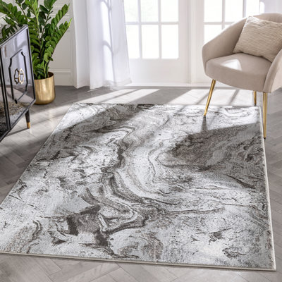 Fairmont Geometric Synthetic Area Rug