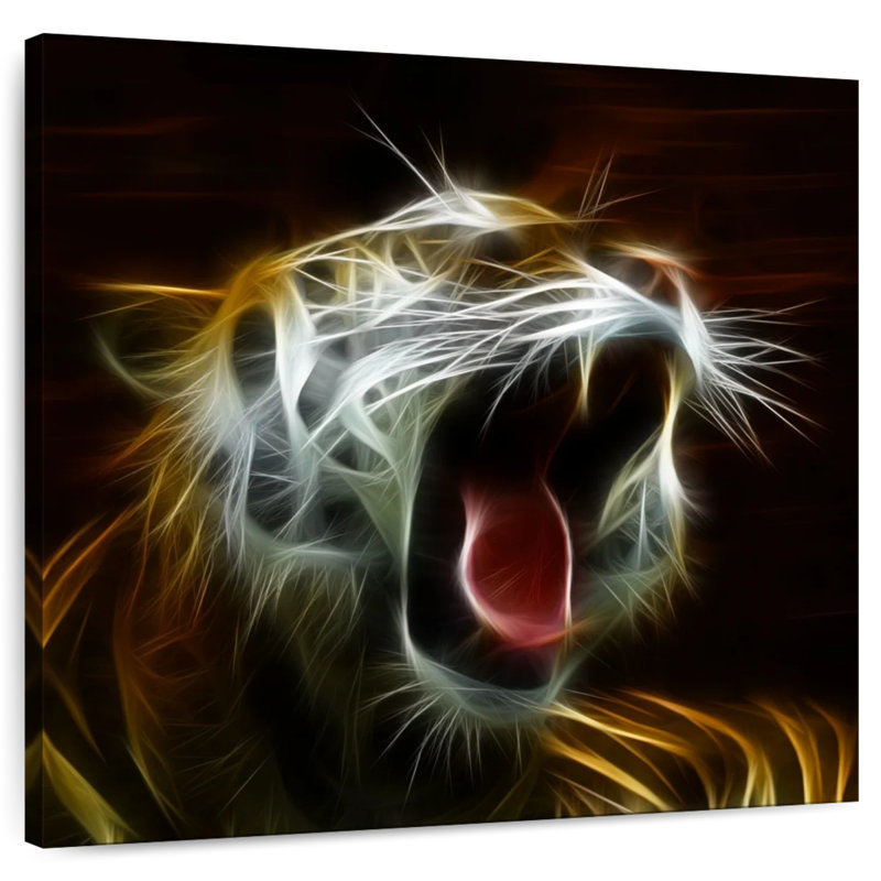 Tigre Brampt, H 16 po x l 16 po