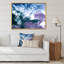 «Blue and Violet», impression sur toile-67381615-67381616