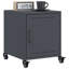 Preslei 36cm W Steel Bedside Table-1634564698-1642976645