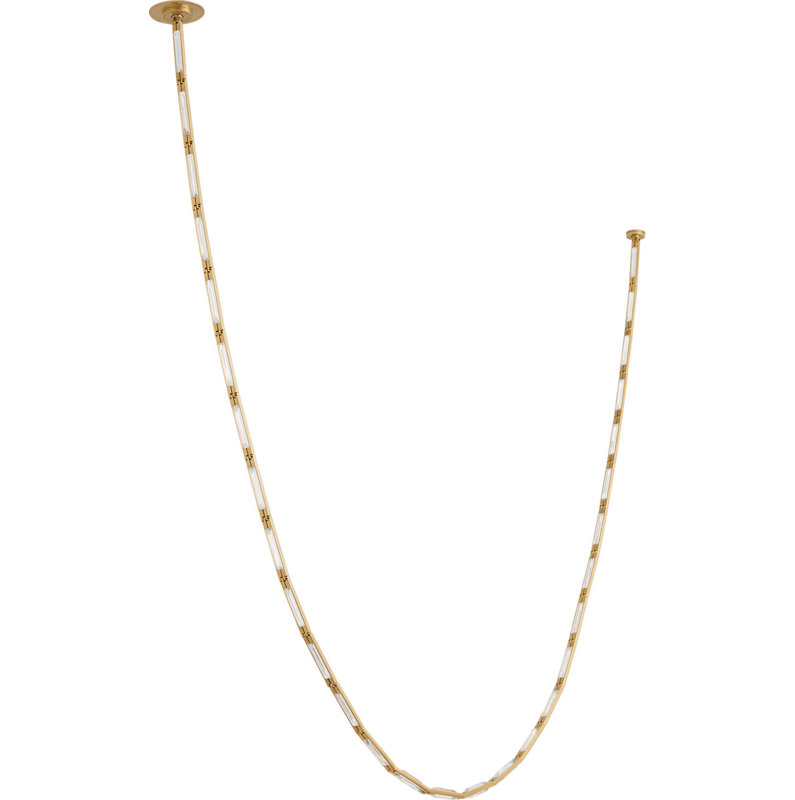 Catena 149 Chandelier, Hand Rubbed Antique Brass, 3000 Kelvins, Surface