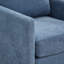 Chaise d'appoint carrée pivotante rembourrée-130065306