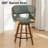 Shontina Faux Leather Swivel Bar Stool-481374837-502297925