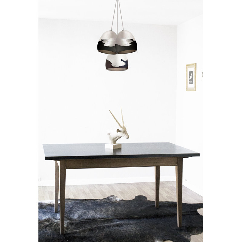 Ombre 3 - Light Pendant, 48" H x 18" W x 18" D
